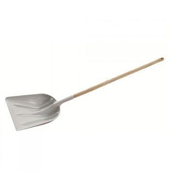 Pelle en plastique Growi, avec manche en bois, longueur 600 mm, largeur 365 mm, 10076170