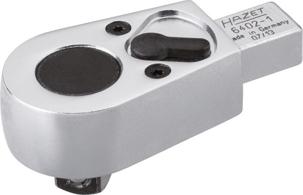 Insert à cliquet réversible Hazet, insert carré 9 x 12 mm, carré plein 10 mm, longueur : 61 mm, pièce de rechange : 8816P/6, 8816P/7N, 6402-1