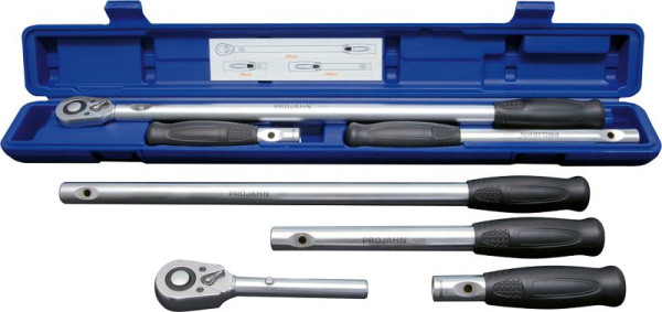 Projahn 1/2" cliquet réversible extensible 4 pièces, 4298