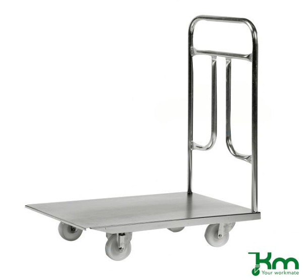 Chariot à plate-forme Kongamek avec roues en nylon robustes, KM192