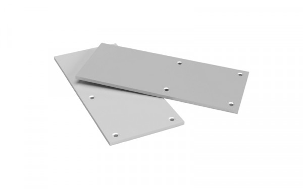 rutec Projekt rutec Luminaire encastré LED Kementari linear, embouts en aluminium Kementari linear - 2 pièces, PFC319