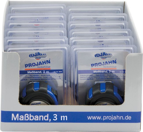 Présentoir Projahn avec ruban à mesurer 12x 3973 3m, 397312