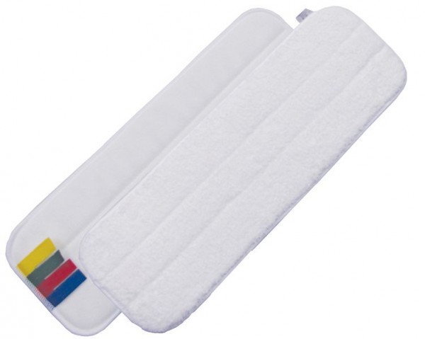 Housse en microfibre De Witte 44 x 13 cm blanc avec code couleur, 601.500.001