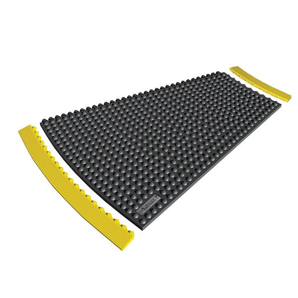 Notrax Skywalker HD o-Curve tapis de travail ergonomique anti-fatigue zones sèches systèmes enfichables 440, 440SC045BL