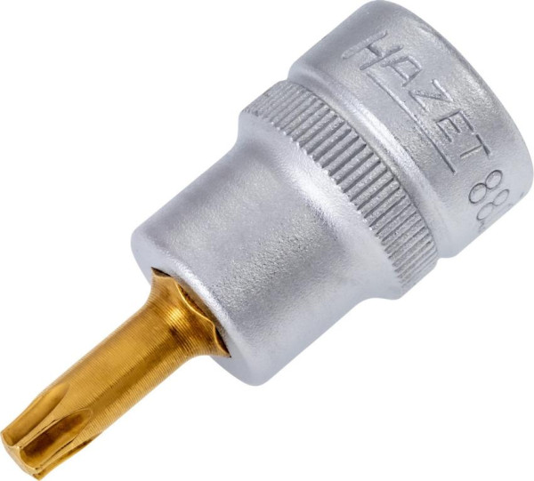 Douille tournevis Hazet TORX®, carré creux 10 mm (3/8 pouce), profil intérieur TORX®, T27, 8802-T27