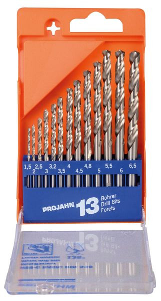 Cassette plastique Projahn HSS-G BASIC 13 pièces 1,5-6,5 / 0,5 + 3,2 +4,8, 67018