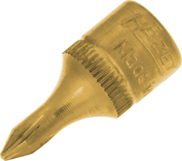 Douille tournevis Hazet, carré creux 6,3 mm (1/4"), profil Phillips PH, PH1, 8506-PH1