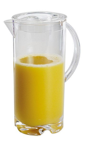 Pichet à jus APS, Ø 12 cm, hauteur : 26 cm, 2 litres, MS, transparent, 10775