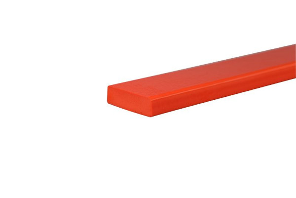Protection de surface Knuffi, profil d'avertissement et de protection, type noir, rouge, 1 mètre, PS-900504