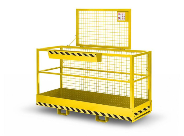 Panier de travail RR Industrietechnik, RAK-Big, RAL 1023 jaune signalisation, 120000123