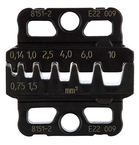 Jeu d'inserts de sertissage GEDORE pour embouts de fil avec et sans collier isolant, 3420604