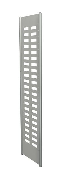 Kerkmann cadre d'extrémité M2, D 500 x H 2200 mm, aluminium argent, 51585514