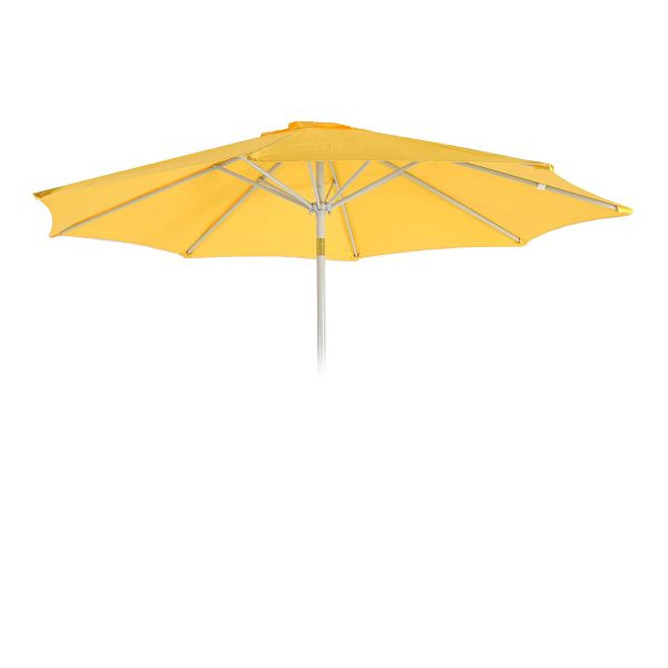 Housse de rechange Mendler pour parasol N18, housse de rechange pour parasol, Ø 2,7m tissu/textile 5kg, jaune, 81640