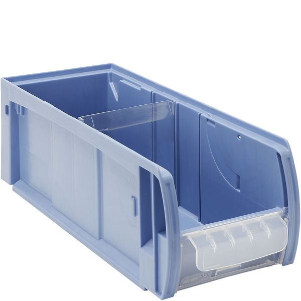Caisse plastique de transport avec couvercle : Commandez sur Techni-Contact  - Caisse empilable