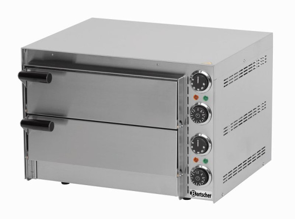 Four à pizza Bartscher Mini 2, 2 chambres de cuisson, 203500