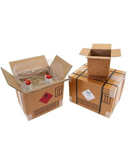 Boîte pour marchandises dangereuses TransPak, 2 parois, dimensions intérieures, 275 x 195 x 300 mm, contenu 16 l, paquet : 10 pièces, 299484