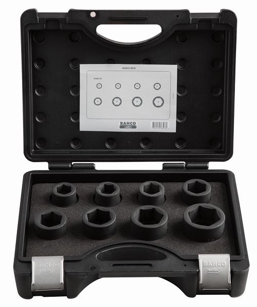 Bahco Jeu de 8 douilles à chocs 3/4" pouces K8901Z/8