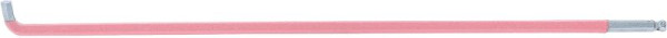 KS Tools Clé Allen à tête sphérique, XL, 2 mm, coudée à 108°, 151.4422