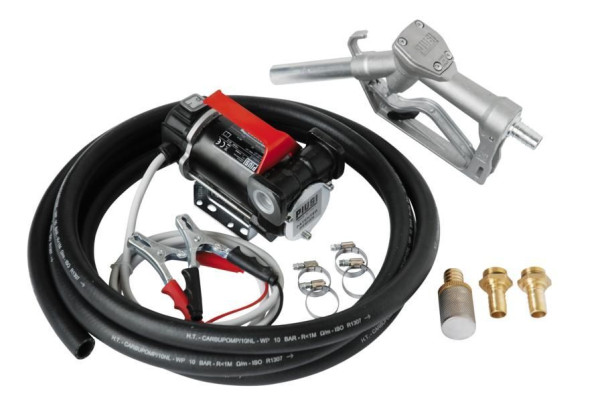 Jeu de batteries ZUWA E 3000, 24 V, avec pompe diesel, buse et flexible, débit 50 l/min, 1206323