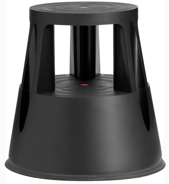 Tabouret à roulettes Twinco 6000 TWIN LIFT, noir, 6000-1
