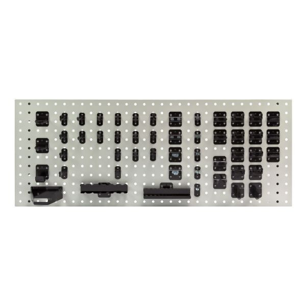 Jeu de crochets/porte-outils ADB, 50 pièces, RAL 9005, 73220
