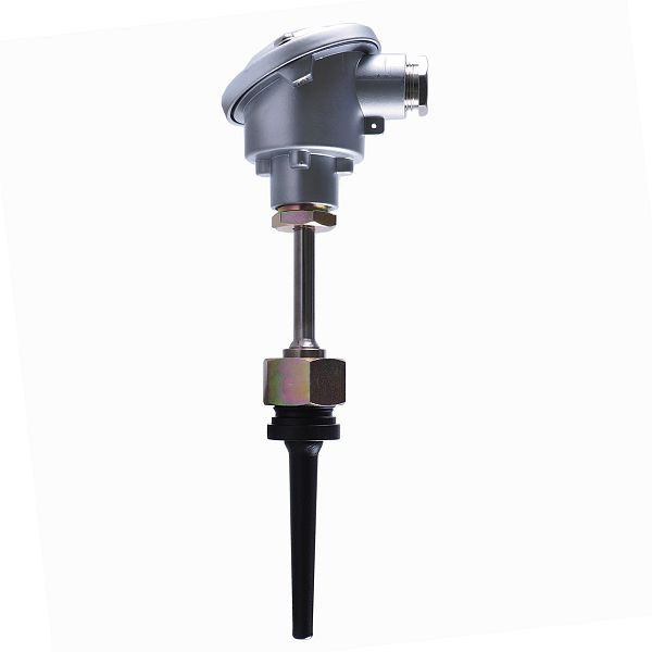 Thermomètre à résistance JUMO, DIN EN 14597, 2xPt100 zl, 12x100mm, -40 à + 480°C, 00055912