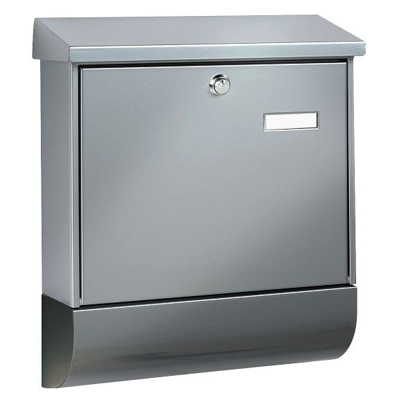 BURG-WÄCHTER boîte aux lettres + boîte SET VARIO 86720 SI (EC), 2 x clés, HxLxP (extérieur): 420 x 377 x 115mm, argent, 31445