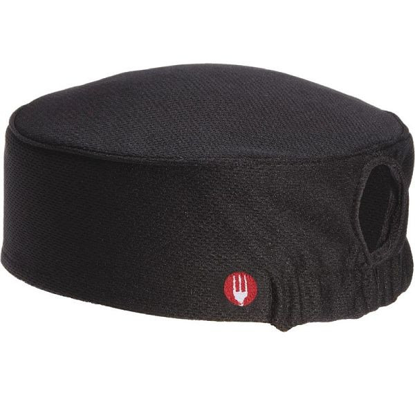 Bonnet femme Chef Works Total Vent noir, B053