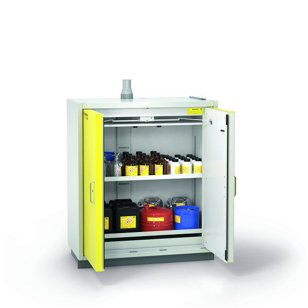Armoire de sécurité Düperthal pour liquides inflammables Type 90 CLASSIC XS, Contrôle de la porte: tout seul, 29-131267-030