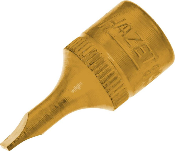 Douille tournevis Hazet, carré creux 6,3 mm (1/4"), profil fendu, 0,8 x 4 mm, 8503-0.8X4