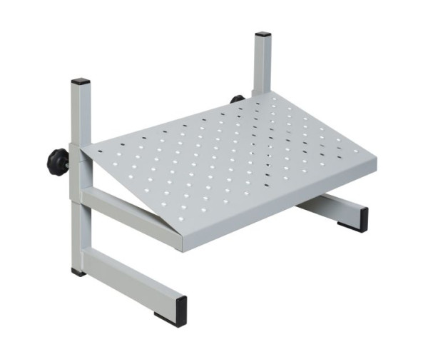 Repose-pieds SOFAME L 500 x P 320 mm, inclinaison fixe, gris clair RAL 7035, W010080210GC