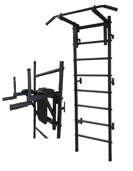 Espalier VaGo-Tools noir avec station de trempage et barre de traction, 700-01/02/03-S_kv