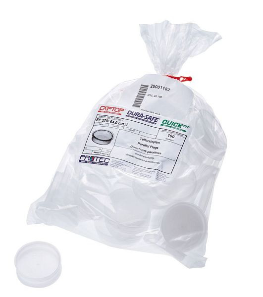 Couvercle IKA pour bols de broyage jetables, UE : 100 pièces, MTC 40.100, 0020001182