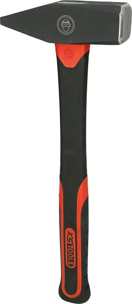 Marteau de mécanicien KS Tools avec manche en fibre de verre, 1500g, 142.1404