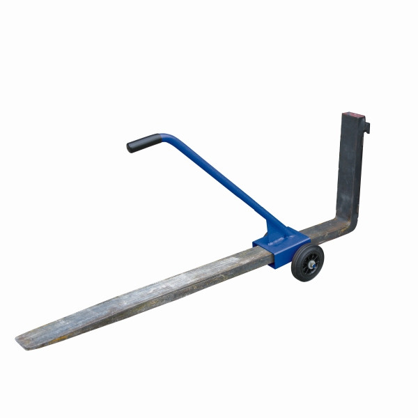Chariot élévateur industriel Eichinger pour le remplacement sans effort des fourches, dents maxi 125x65 mm, bleu gentiane, 21130100000097