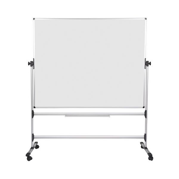 Tableau blanc rotatif émaillé Bi-Office Earth 150x120cm, RQR0424