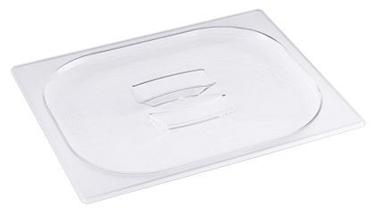 Couvercle contacto en polycarbonate GN 1/2 pour récipients GN en acier inoxydable, 7910/012