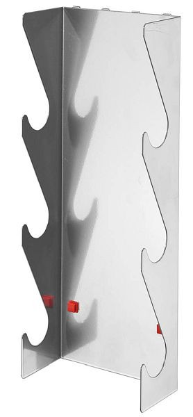 Bedrunka+Hirth support de pipe triple, dimensions en mm (LxPxH) : 150 x 85 x 400, 03.87.418
