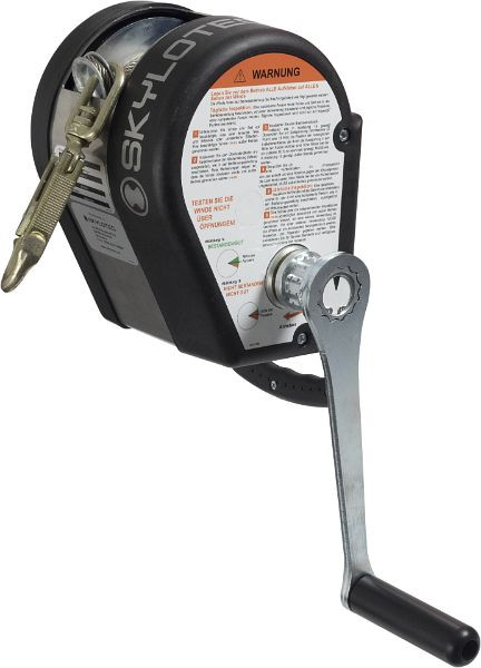 Treuil Skylotec avec câble en acier et mousqueton JACKPOD WINCH, longueur du câble: 18m, JP-008-1