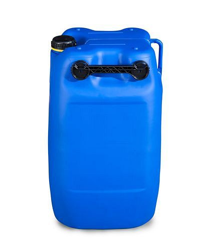 Bidon en plastique DENIOS en polyéthylène (PE), 60 litres, bleu, 266-998