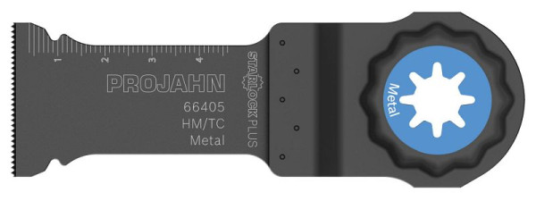 Lame de scie plongeante Projahn pour métal, technologie carbure, Starlock Plus, 32 mm x 50 mm, 66405