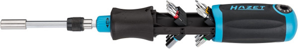 Tournevis à cliquet Hazet Bit 250 mm Nombre d'outils : 13 810R-3