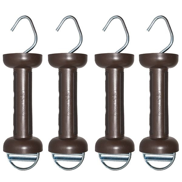 Poignée de but Gallagher Soft Touch Terra large bande (acier inoxydable) pack de 4, pack de 4, 058204