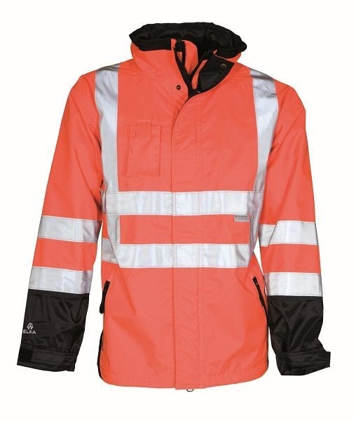 ELKA Visible Xtreme 2-In-1 Jacke Farbe: Warnrot/Schwarz Größe: 3XL, 086100R062.3XL