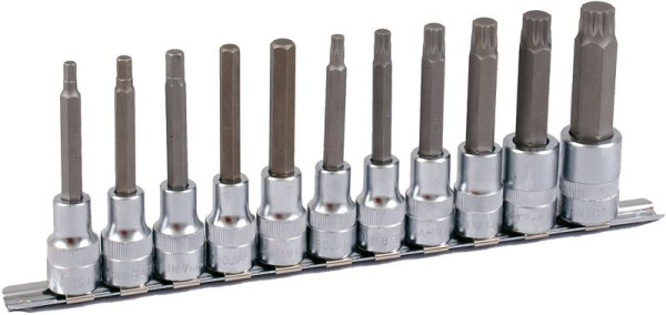 Projahn 1/2" jeu de douilles sur rail 11 pièces hexagone + VZ jeu 1, 4232