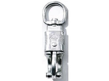 Crochet anti-panique Growi avec bride rotative, 110 mm, 10070340
