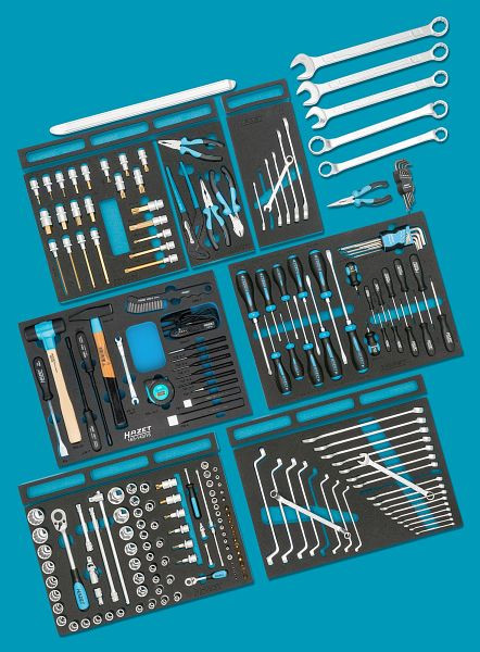 Gamme standard HAZET pour AUDI, nombre d'outils : 214, 0-2500-163/214