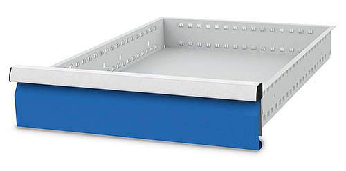 Tiroir Bedrunka+Hirth, rails inclus, R 18-24, hauteur du panneau 125 mm, capacité de charge 100 kg, dimensions en mm (LxPxH) : 450 x 600 x 125, 60.50.125V10