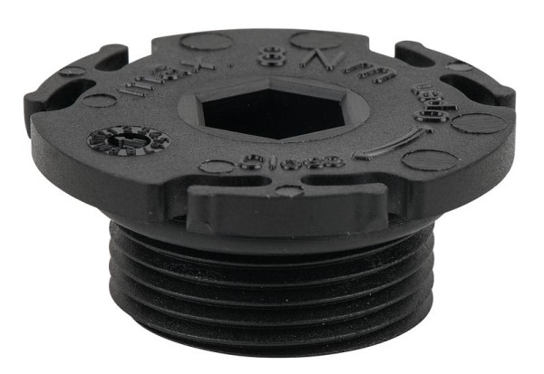 Vis de vidange d'huile KS Tools, six pans creux 10 mm, M24x1,5x12 mm, paquet de 25, 430.2231