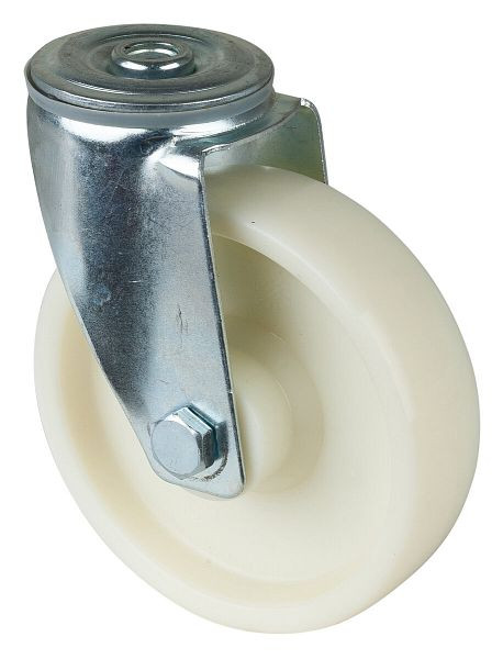 Rouleau de transport BS rollers, largeur de roue 37,5 mm, Ø roue 125 mm, capacité de charge 150 kg, bande de roulement/corps de roue en plastique, roulement à rouleaux, lot de 2, L101.B10.125